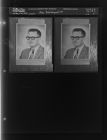 Man re-photographed (2 Negatives) November 18-20, 1959 [Sleeve 11, Folder c, Box 19]